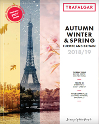 Trafalgar Tours - Autumn Winter Spring (brochure cover)